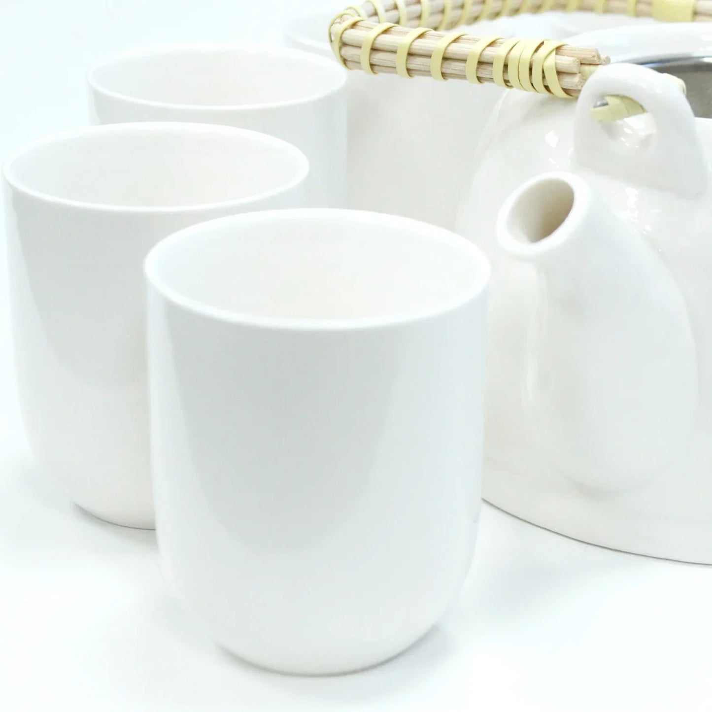 Set de tetera - Blanco clásico - La Tienda del Té
