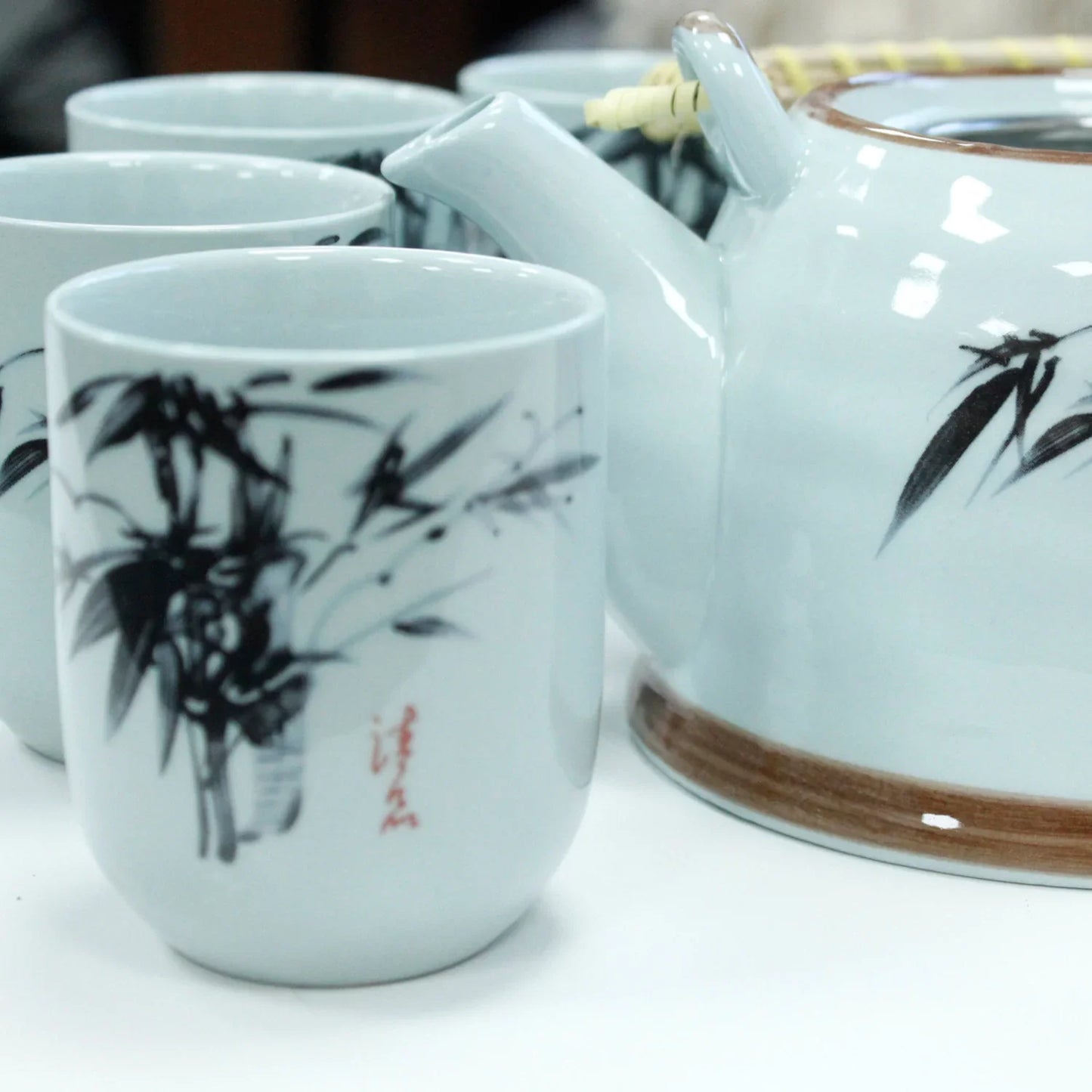 Set de tetera - Piedra azul oriental - La Tienda del Té