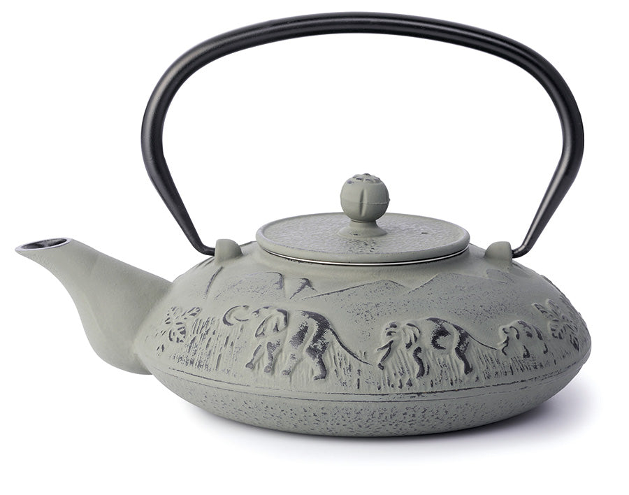 Honeycomb Teapot – Antique White Ceramic, 750 ml