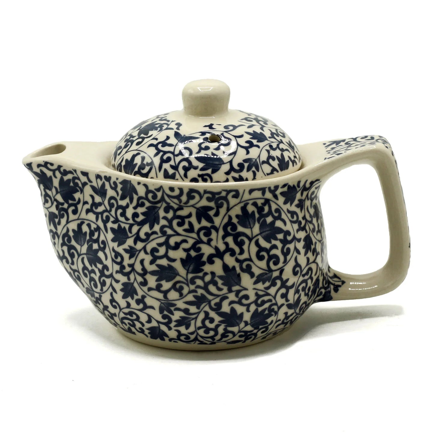 Tetera pequeña - Diseño azul - La Tienda del Té