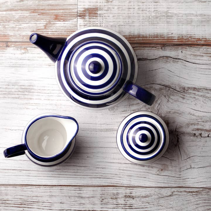 Glazed Stoneware Teapot - 1350 ml