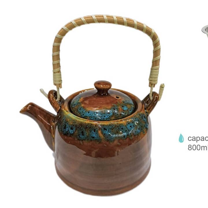Tetera Bule Cerámica Deck 800 ml - La Tienda del Té