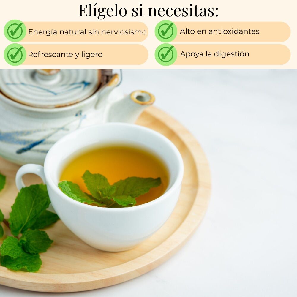 Té Verde Detox Jengibre Limón