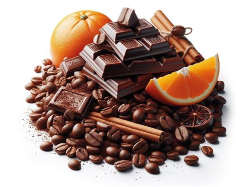 Café Chocolate con Naranja