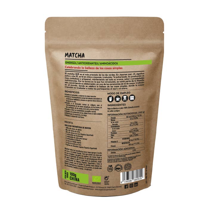 Matcha green tea