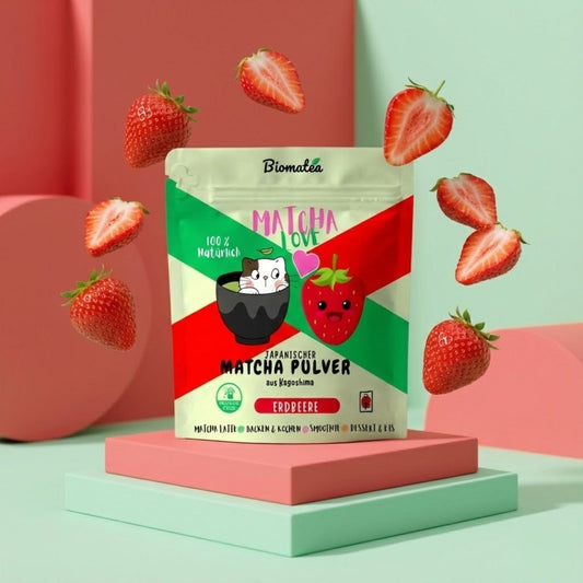 Japanese Strawberry Matcha