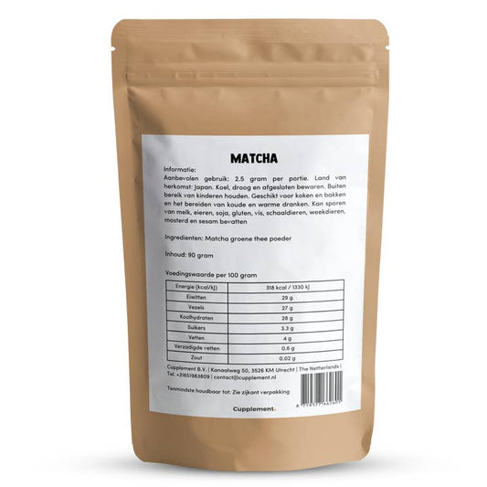Té verde Matcha Orgánico Premium