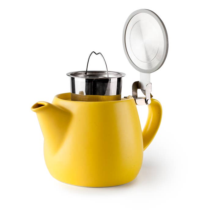 Tetera De Cerámica Luxor Yellow