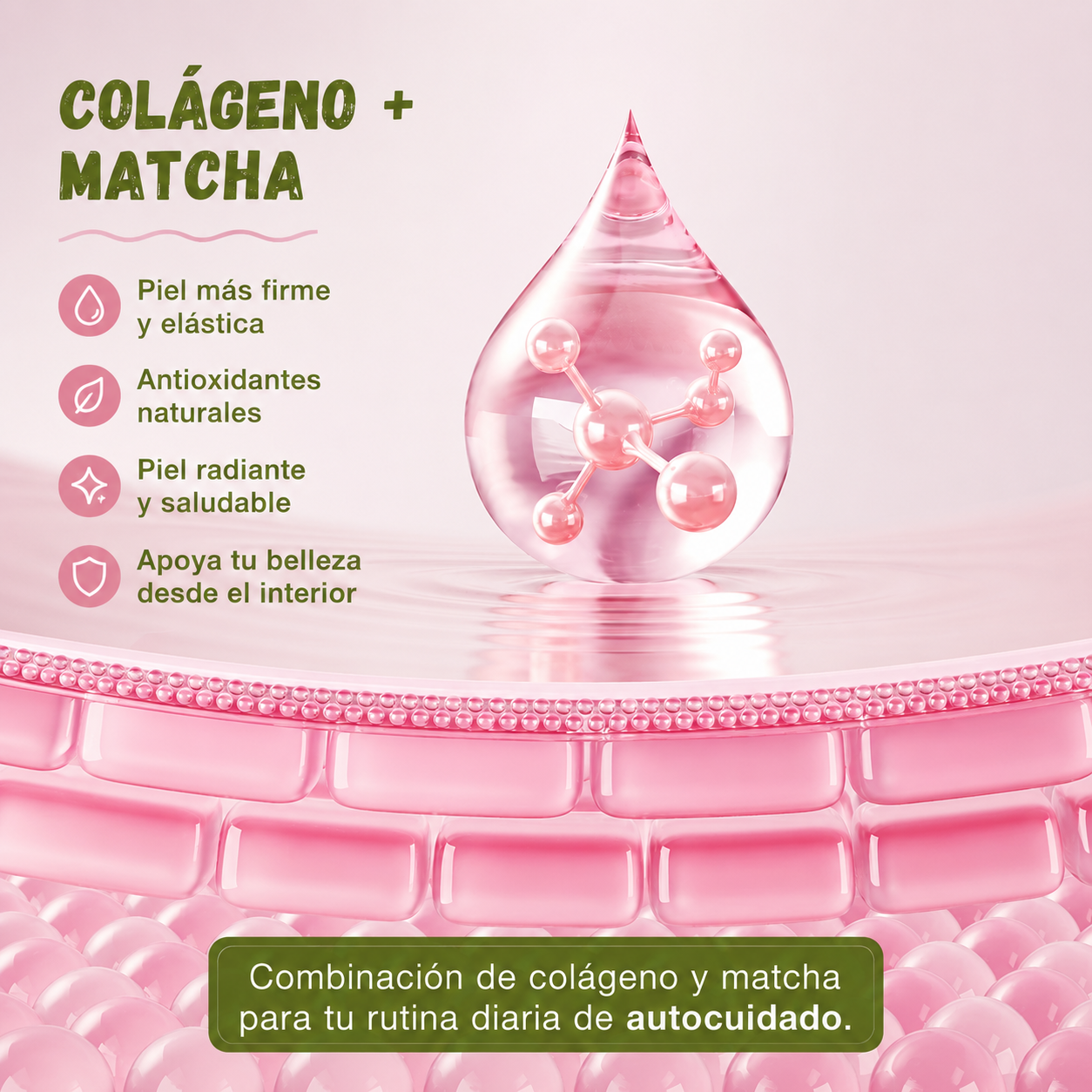Matcha Colágeno Japones