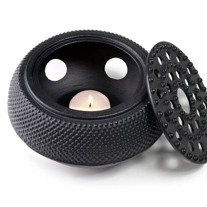 Cast iron teapot warmer