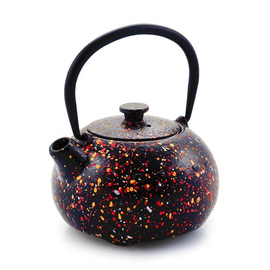 Cast Iron Teapot Graffiti