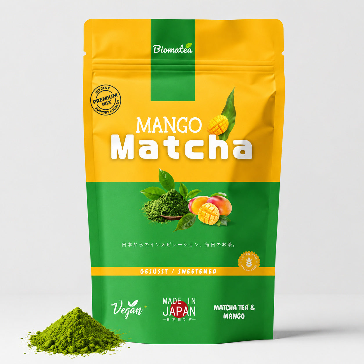 Matcha Japonés Mango