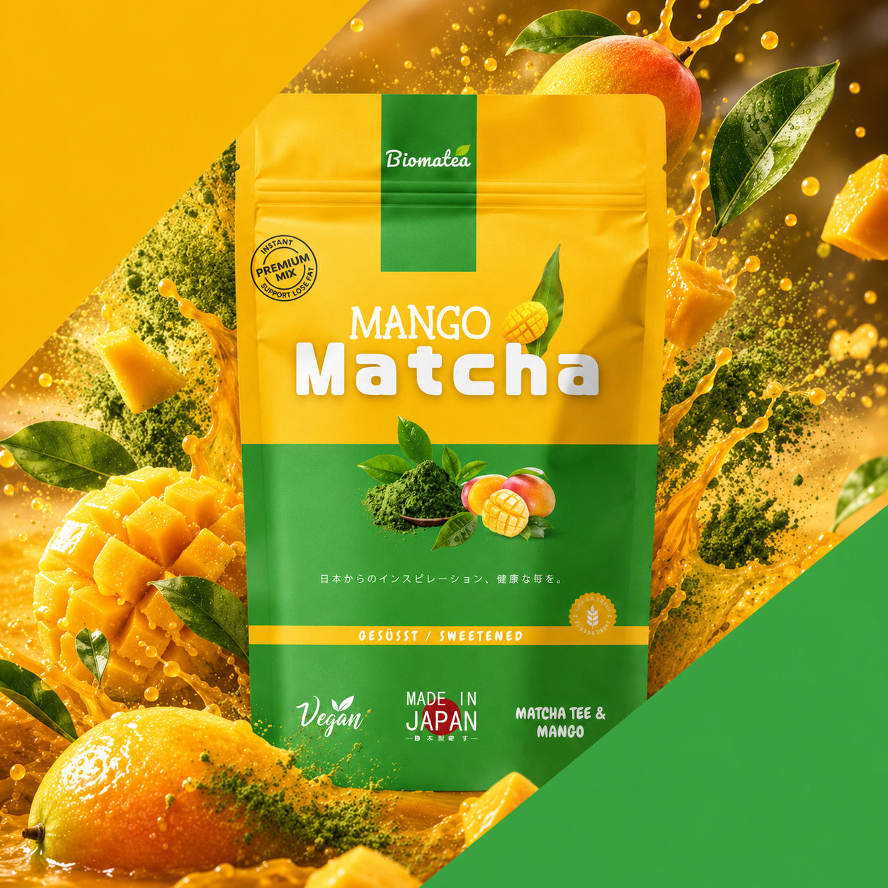 Matcha Japonés Mango