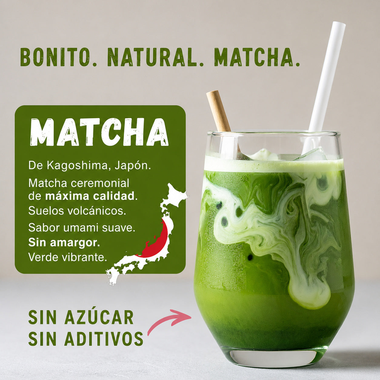 Matcha Colágeno Japones