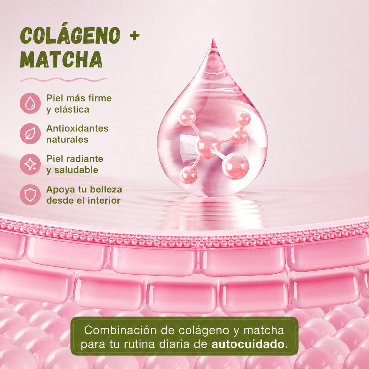 Matcha Colágeno Japones